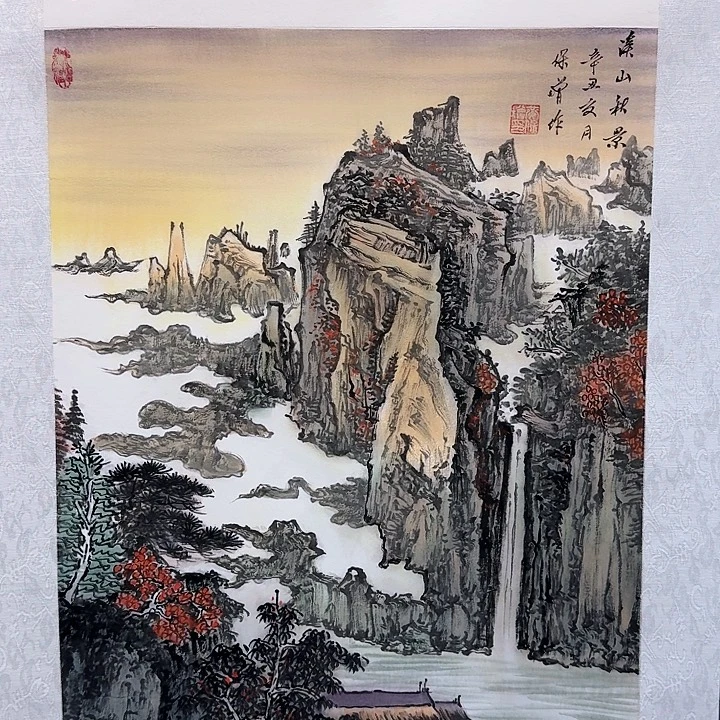 国画书法作品多次参加