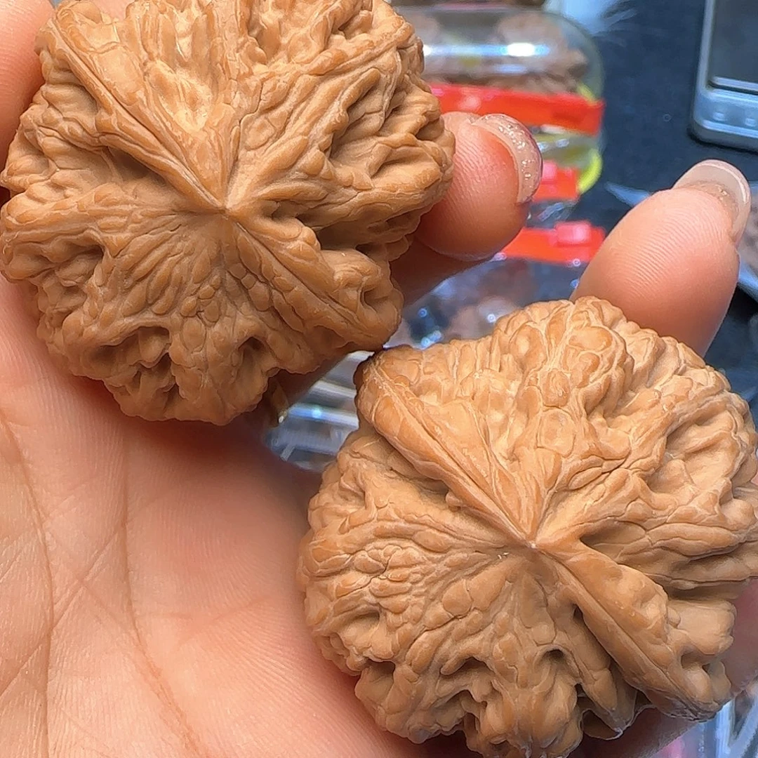 吊坠文玩核桃44全品大肚粗筋