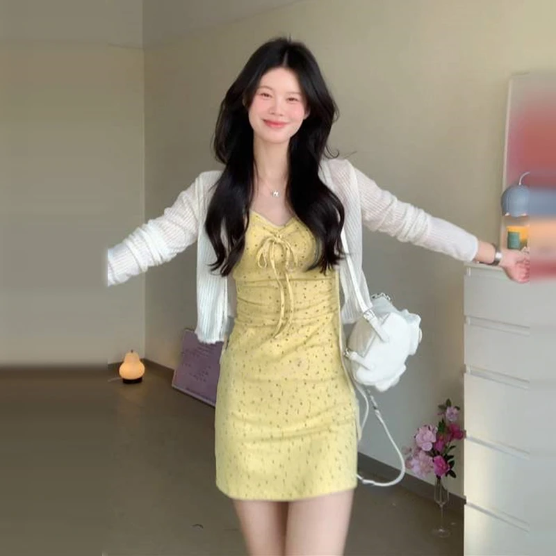 针织开衫女秋冬季2025新款慵懒风简约小众长袖毛衣外套2247