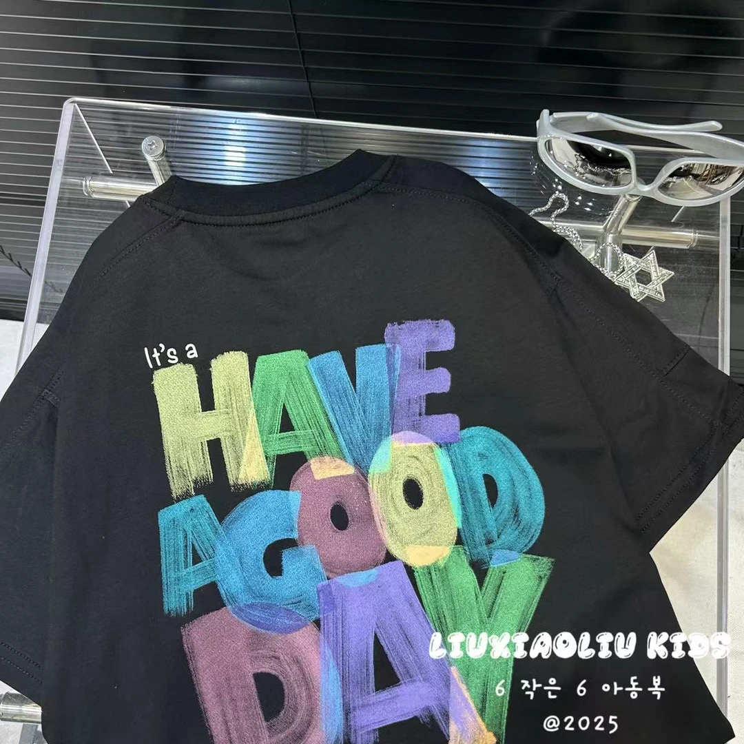 杭州六小六正版BY LIUXIAOLIU夏季儿童短袖19634