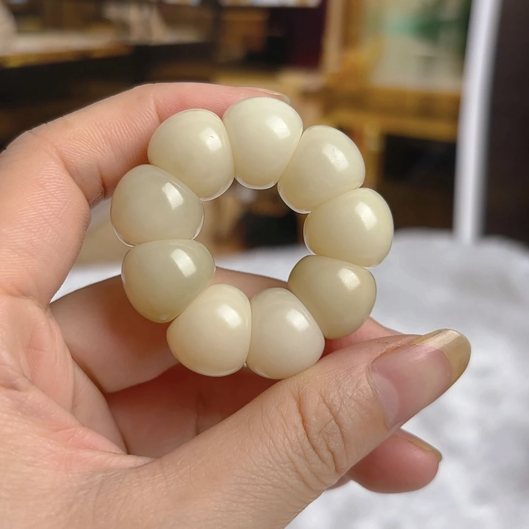 【F01】15.0mm荔枝冻手捻菩提根手捻