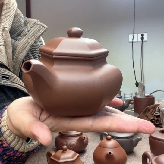 茶壶紫砂泥料底槽清
