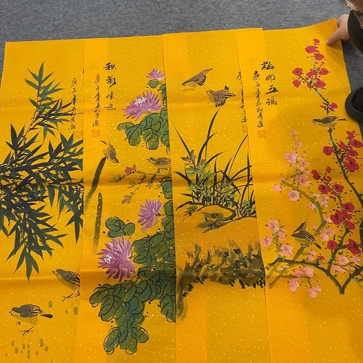 国画今天早上国画作品欣赏