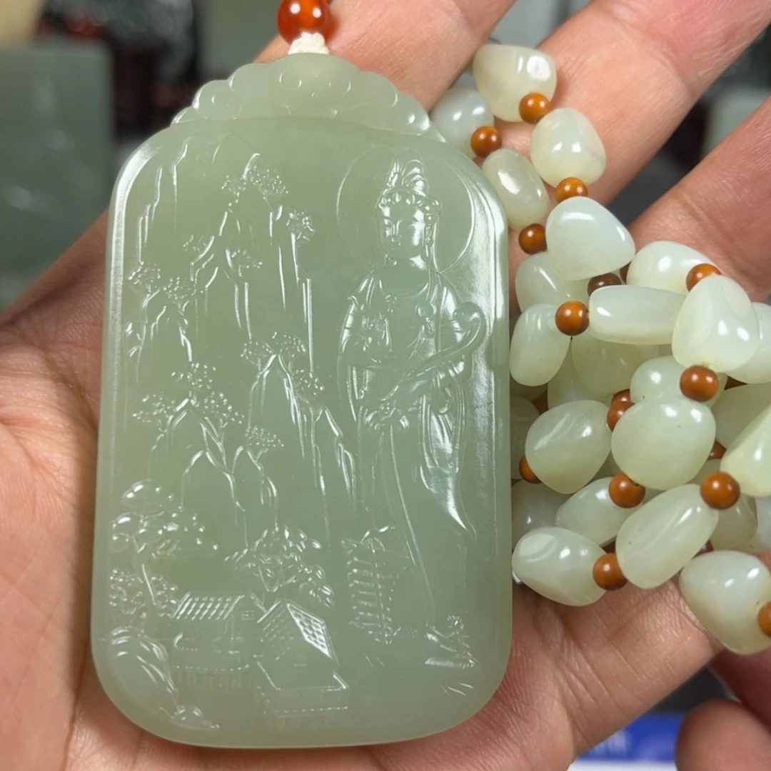 【闪购商品】颈饰未镶嵌和田玉