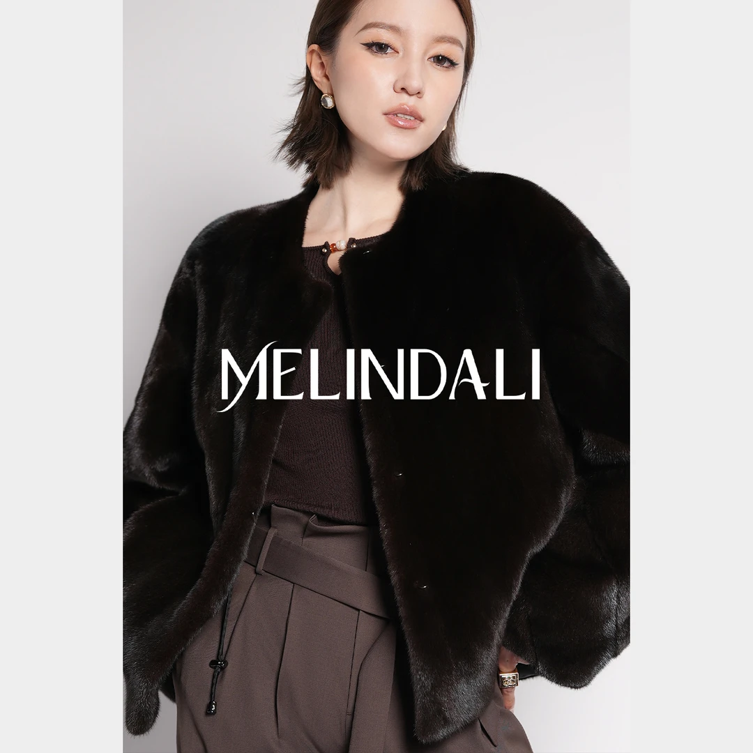 Melinda Li【宝藏本黑】黑标宝嘉美本黑原色小母貂全宾霸水貂皮草