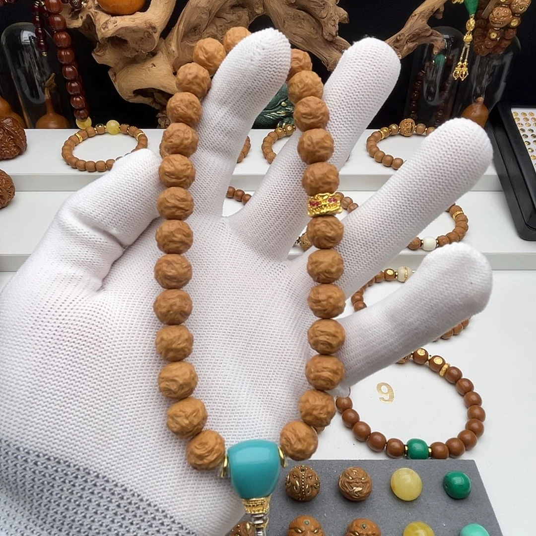 猴头核桃手串游龙 手持 全品