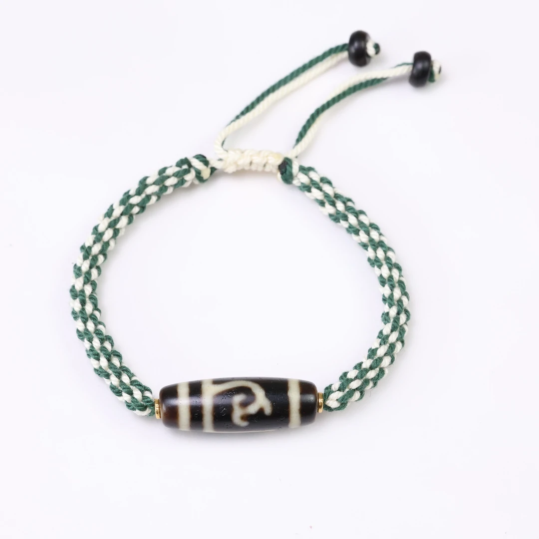 度母天珠玛瑙手链 男女同款主珠尺寸约30*11mm多样性发