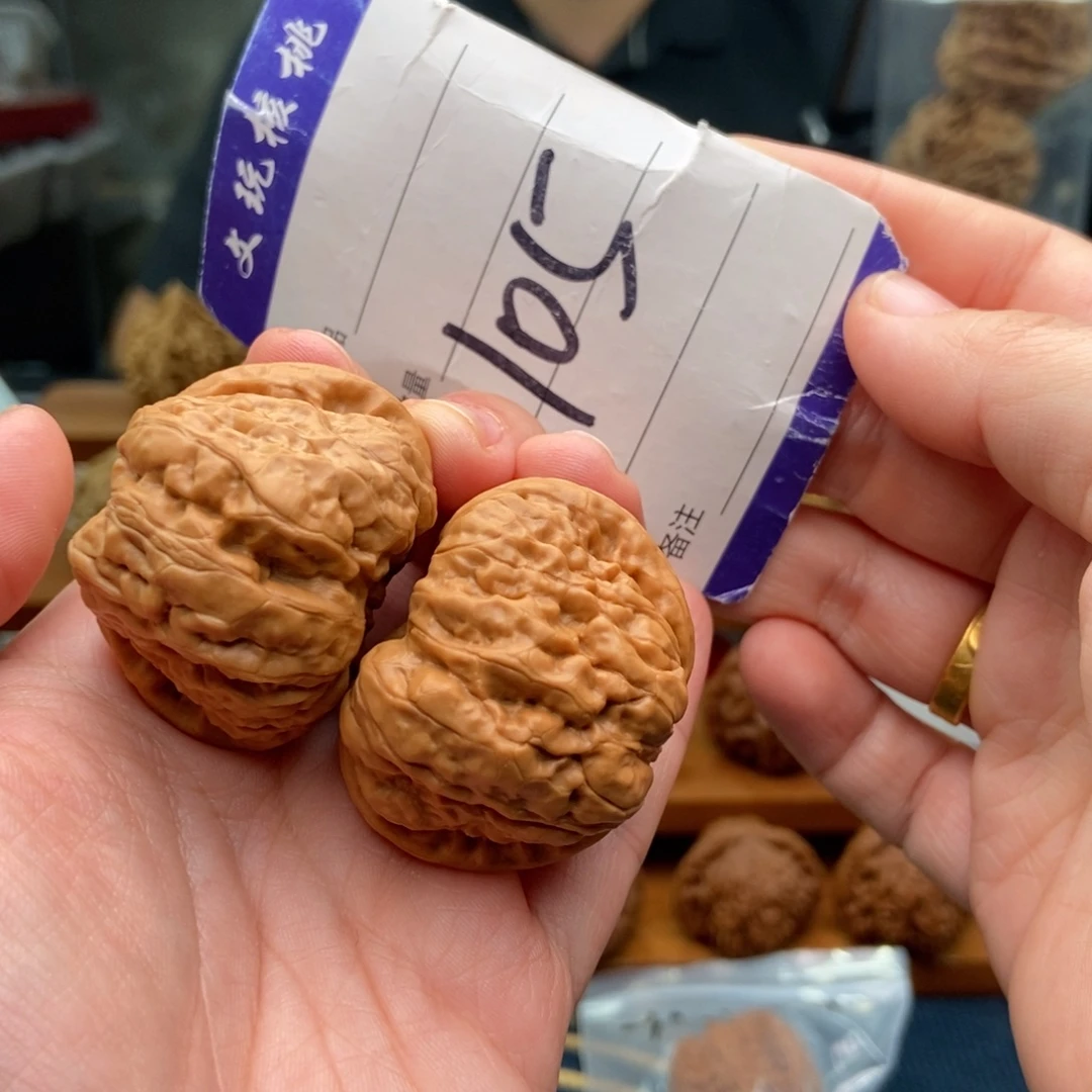 文玩核桃把件40蛤蟆头