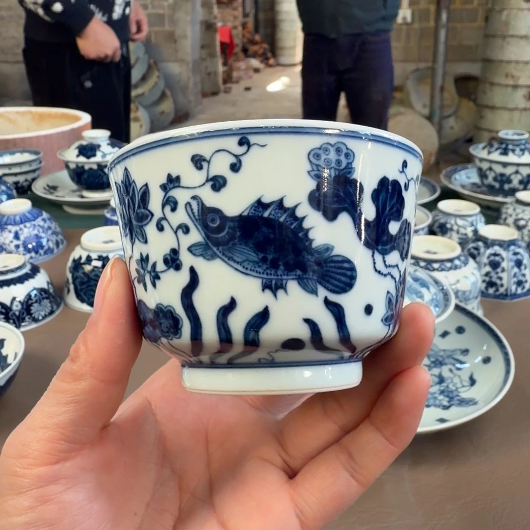 景德镇陶瓷手工手绘