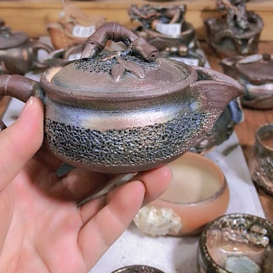 瓷片微瑕节节高升的宝瓶