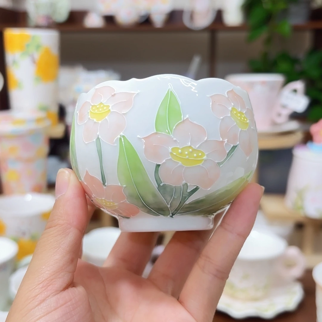 手绘创意高温釉下彩陶瓷