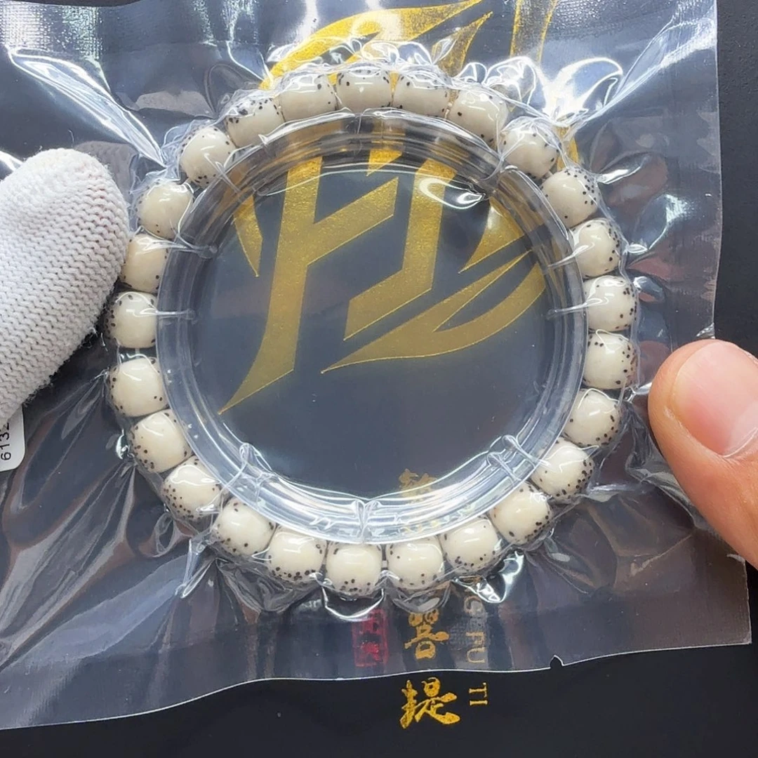 星月菩提吊坠20一物一图冰白深背河豚9左右桶单圈