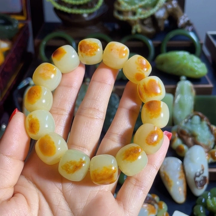 手链未镶嵌和田玉漠**踪