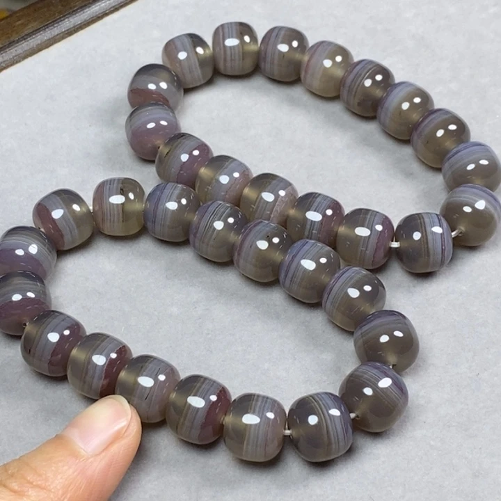 玛瑙/玉髓手链未镶嵌明*