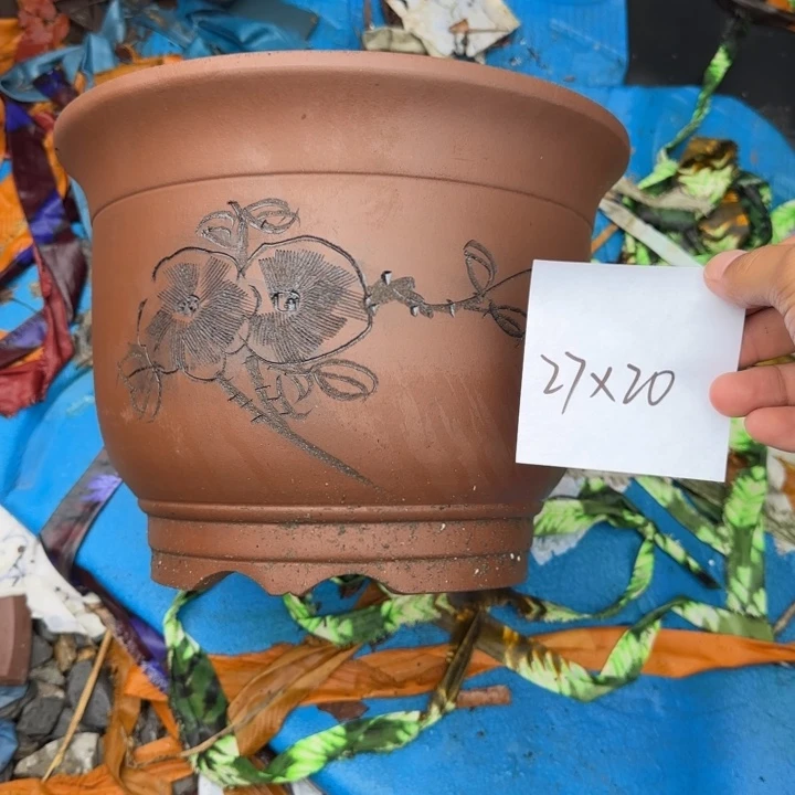 紫砂花盆特价商品