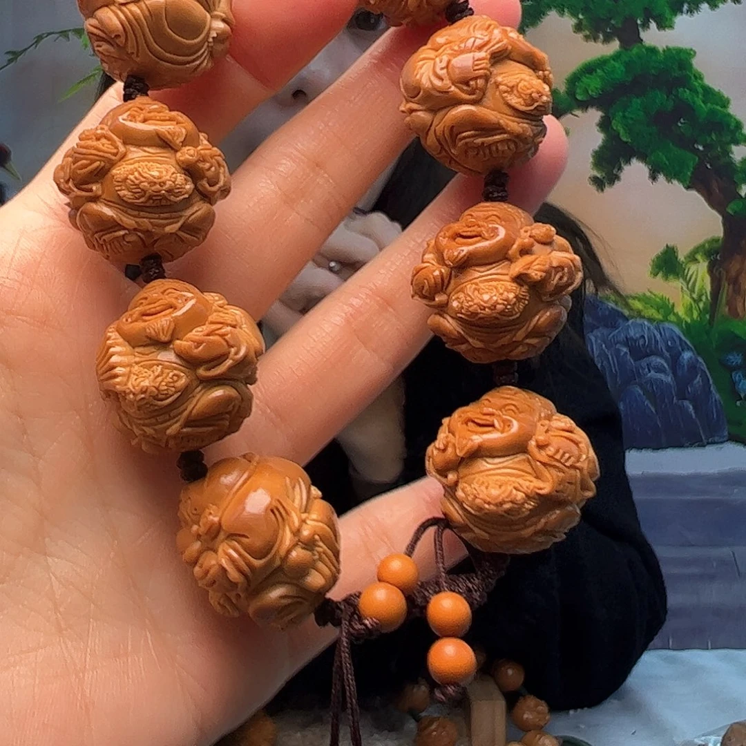 橄榄核手串/手链、**王橄榄核