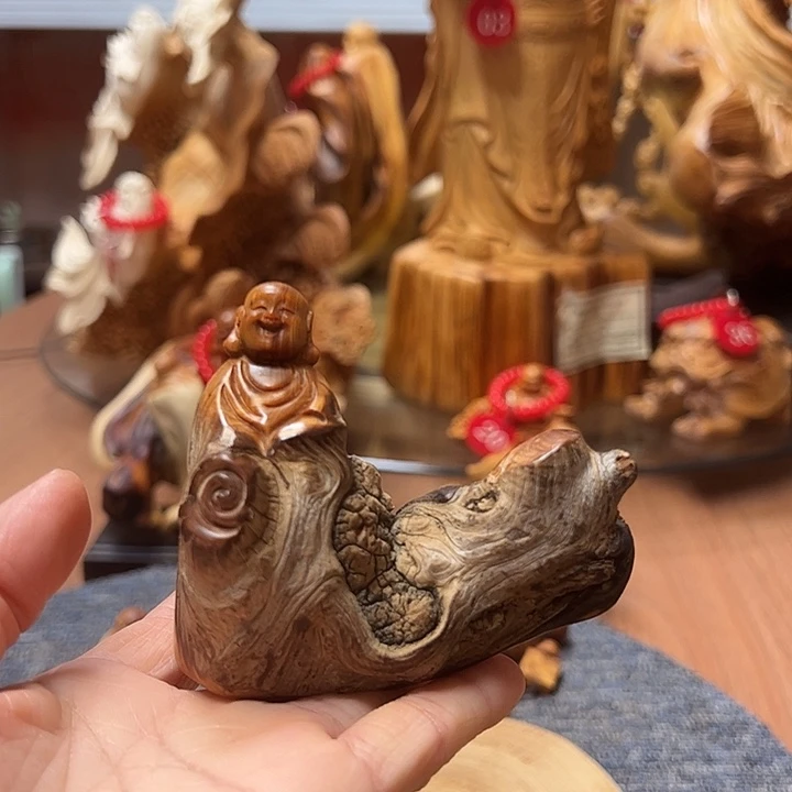 太行崖柏陈化摆件