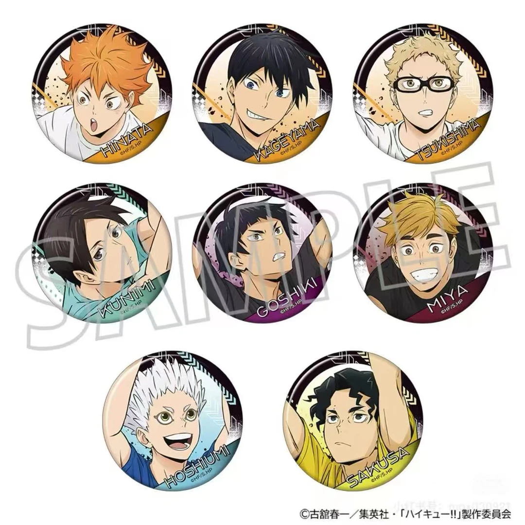 【日谷】排球少年 伪青训 吧唧徽章（代拆不退换）正品