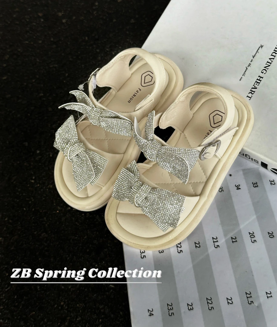 【哲豹】2025夏季新款儿童走秀款时尚百搭软底休闲凉鞋