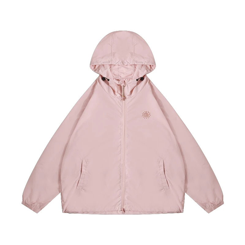 DX.DAXI【舒适自洽】WT01076风感波粒UPF50+休闲运动风防晒衣连帽