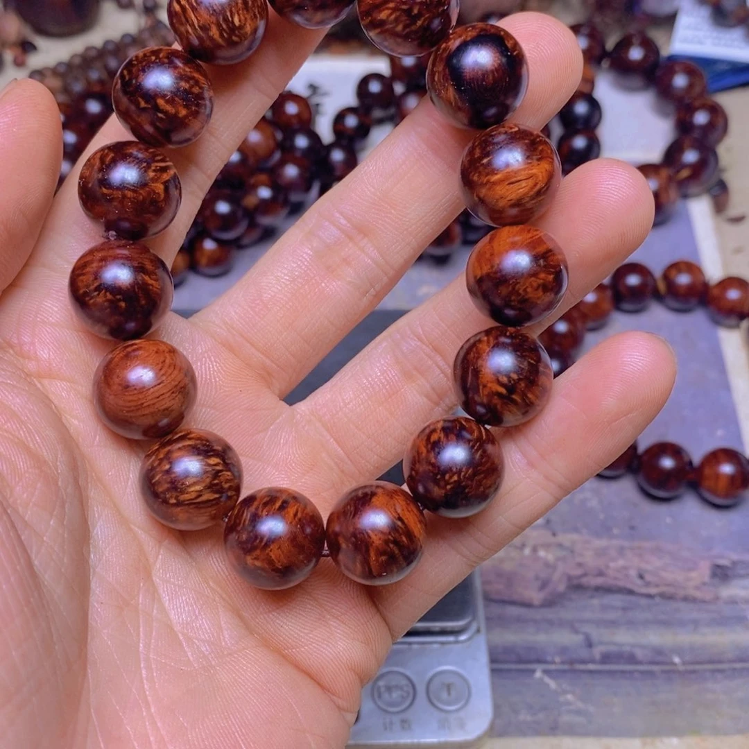 降真香手串/手链海南红降1.5留疤36克