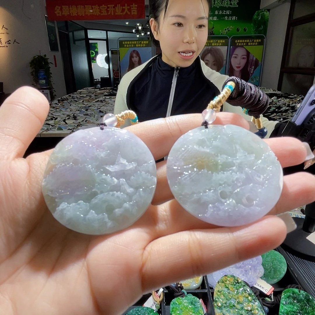颈饰未镶嵌翡翠多样性随机发货