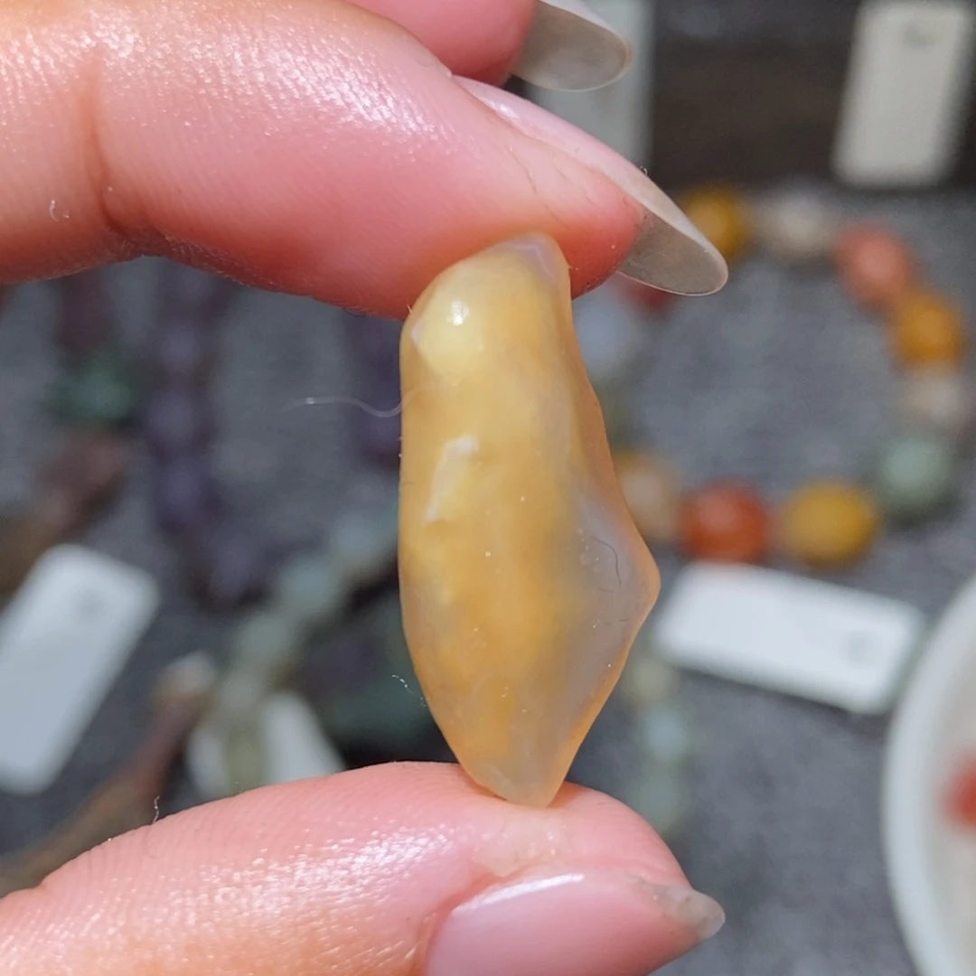 未镶嵌玛瑙/玉髓珠宝半成品