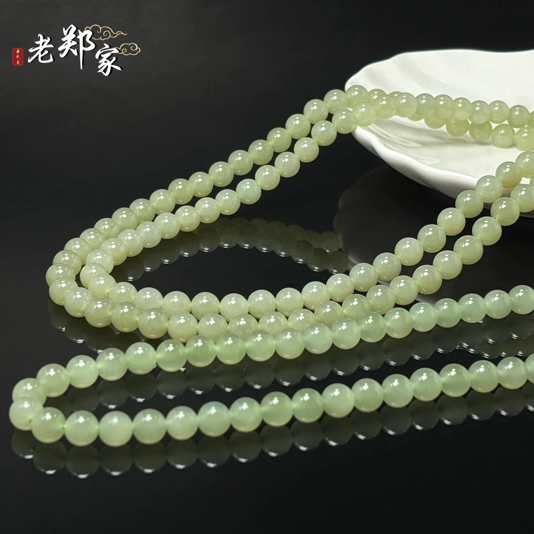 【老郑家】和田玉项链 多样性发一件 约8mm