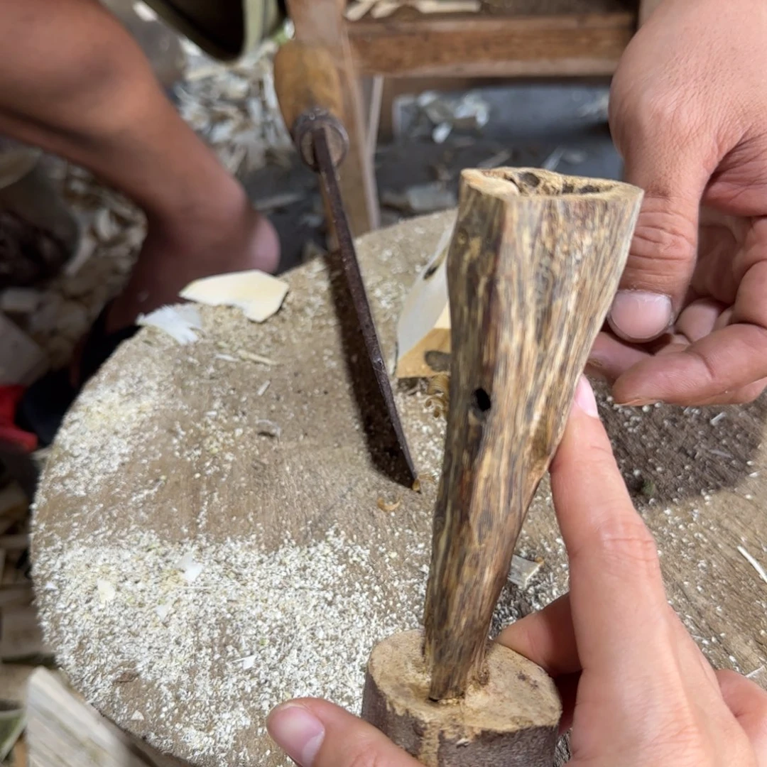 沉香碎屑沉香精品虫漏一个