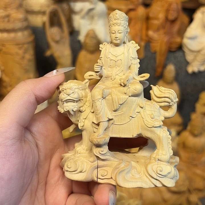 黄杨木黄杨木瑕疵文殊