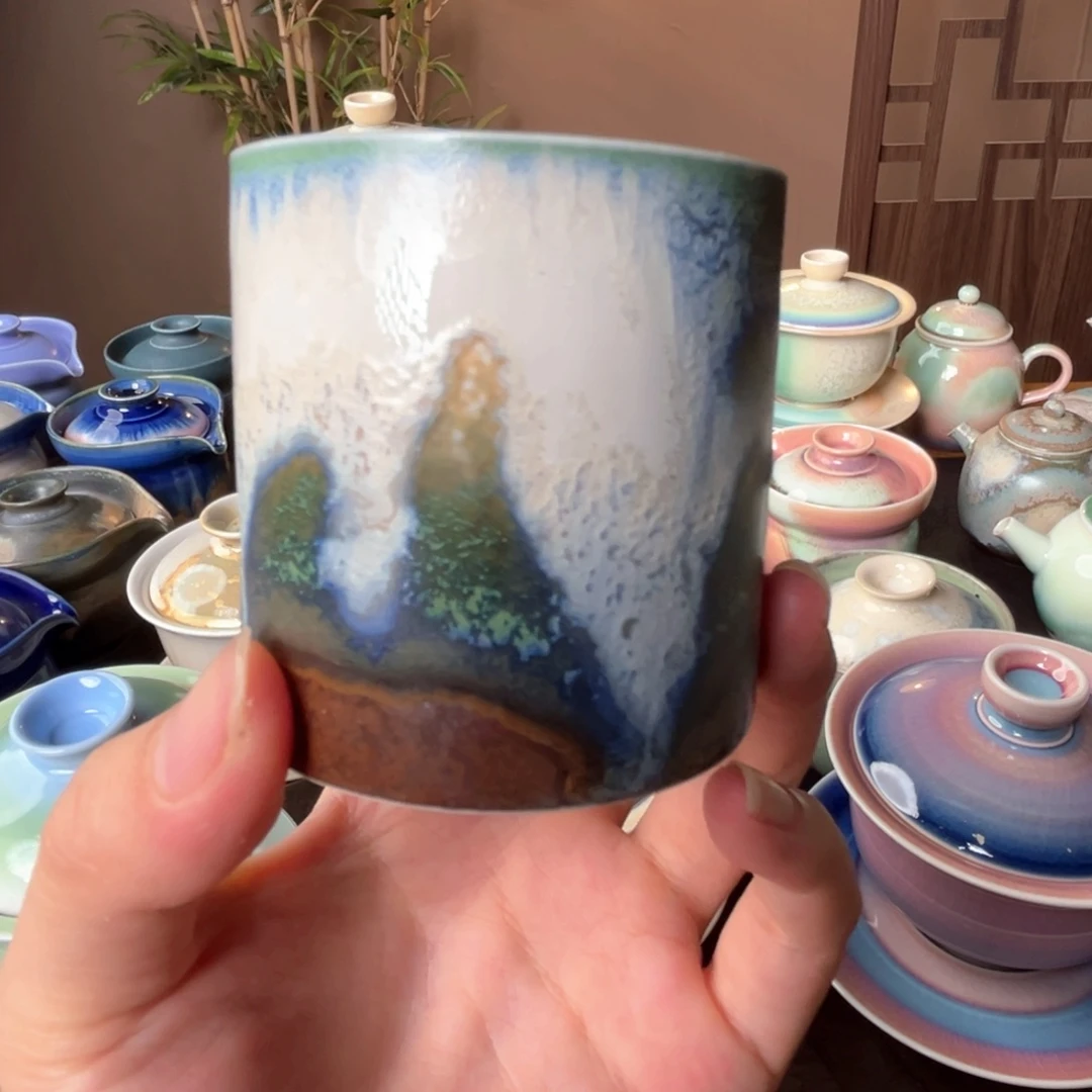 杯景德镇纯手工柴烧茶器