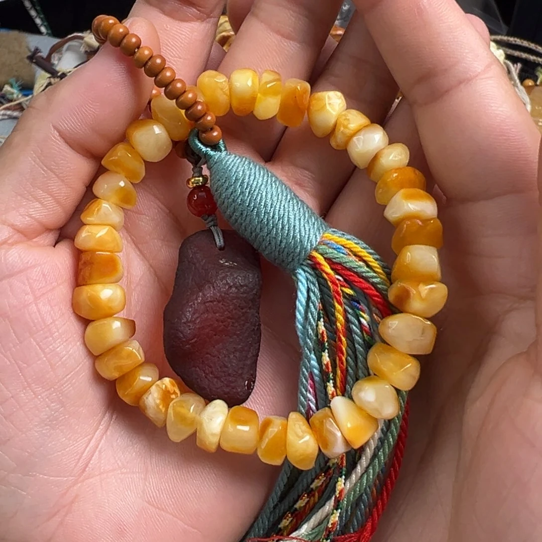 蜜蜡未镶嵌裸石蜜蜡