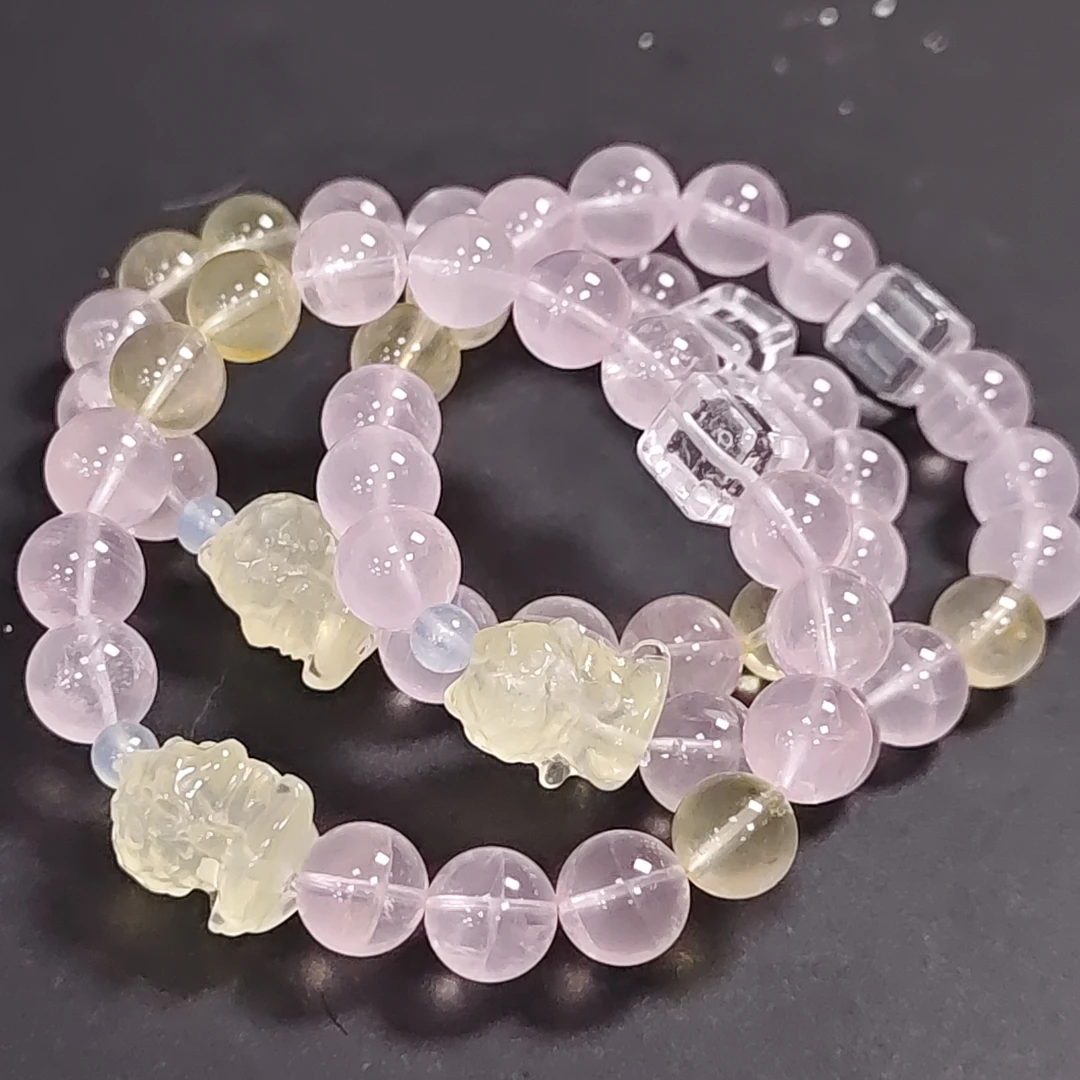 【书记甄选】天然原创水晶单圈手链 多样性发一件 约9mm 8450JC