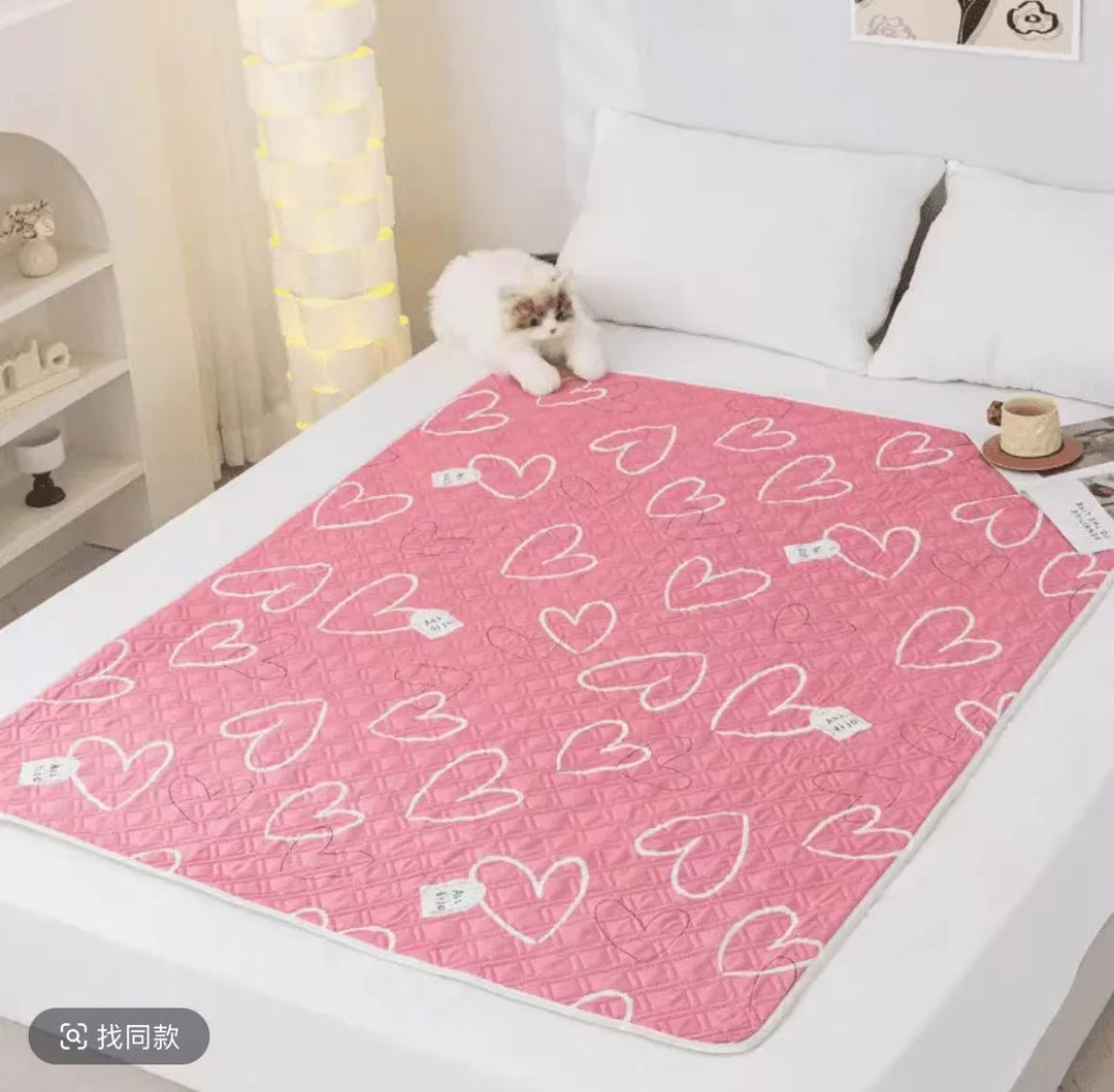 【惊！爆价】夏季防漏防水透气可水洗大尺寸隔夜床单月经床垫