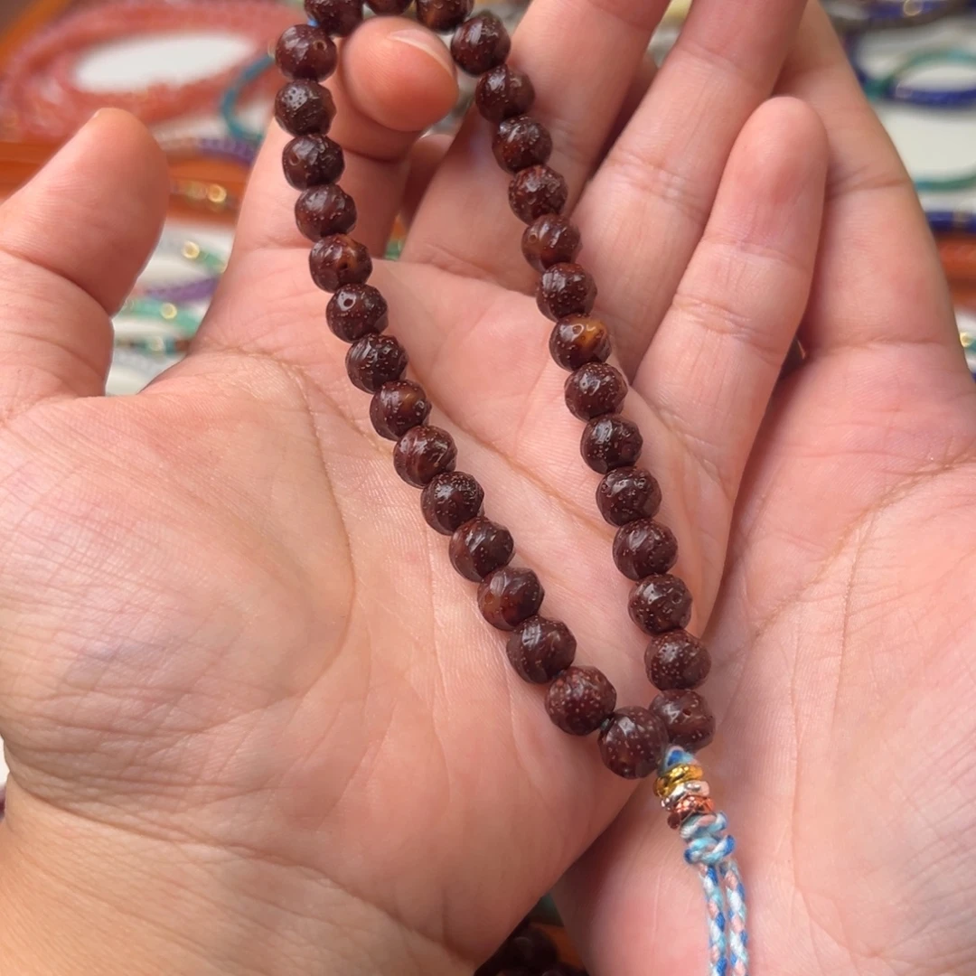 一***菜星月菩提手串男女