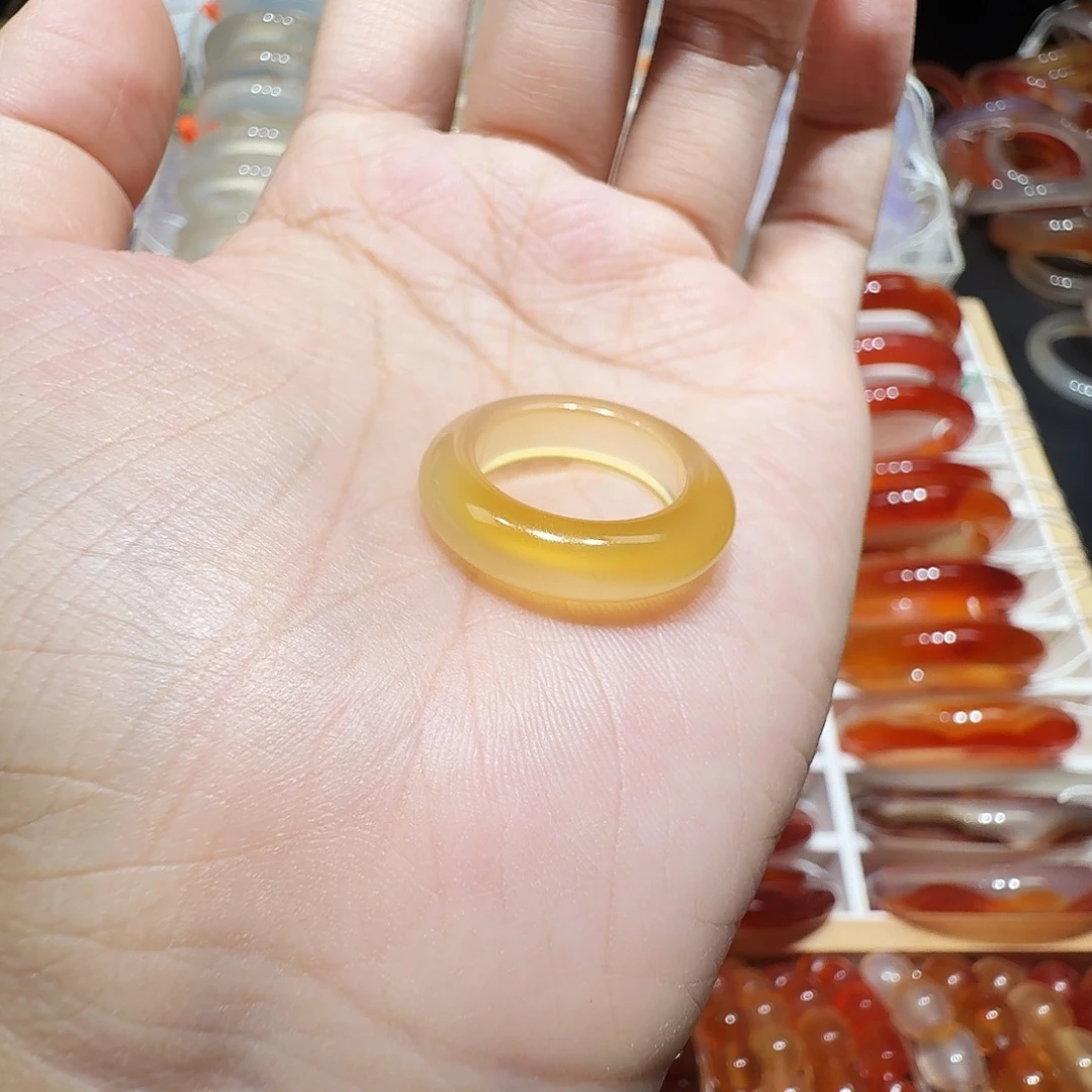 未镶嵌戒指玛瑙/玉髓