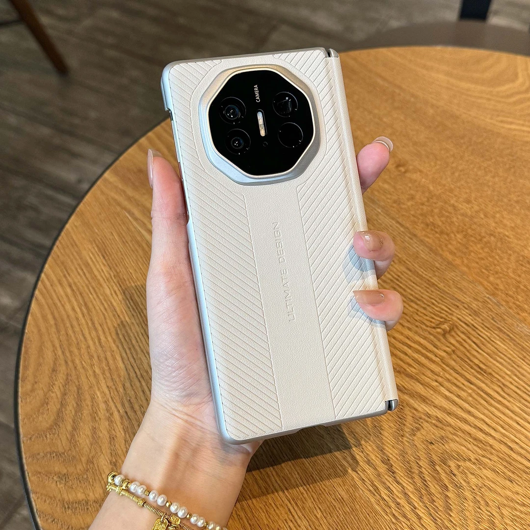 适用于华为MateX3X5折叠屏手机壳秒变XTs电镀双中轴镜头全包皮套