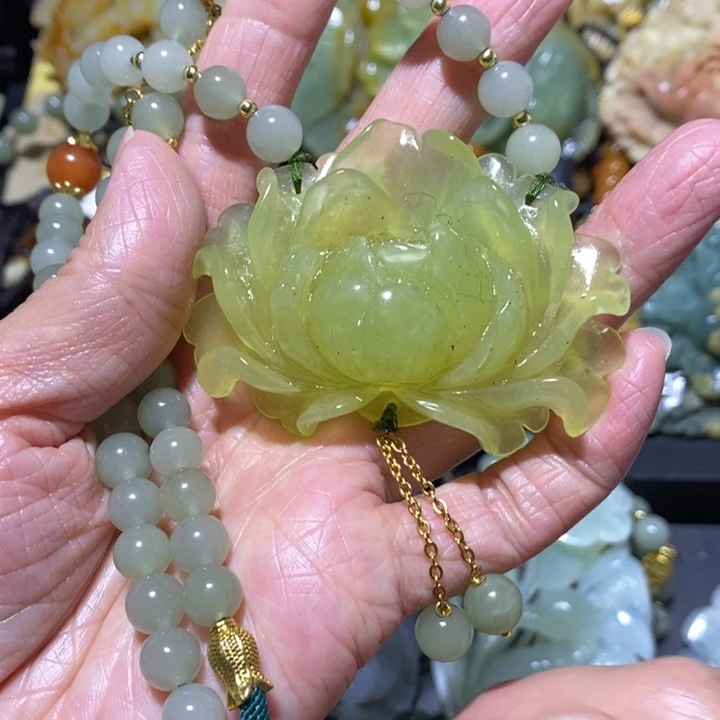 岫玉岫玉吊坠未镶嵌