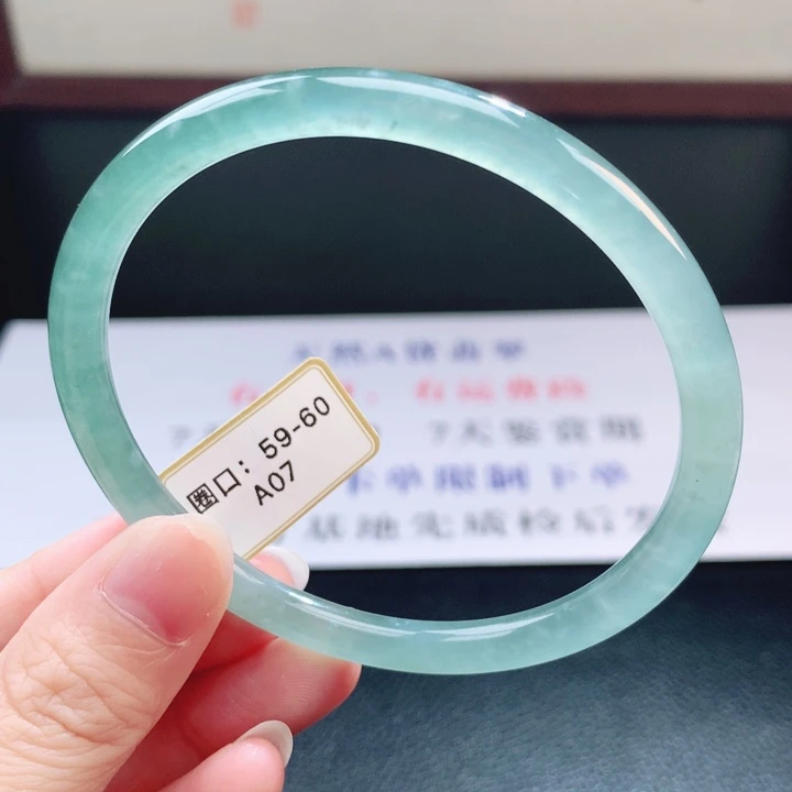 翡翠未镶嵌手镯翡翠手镯57