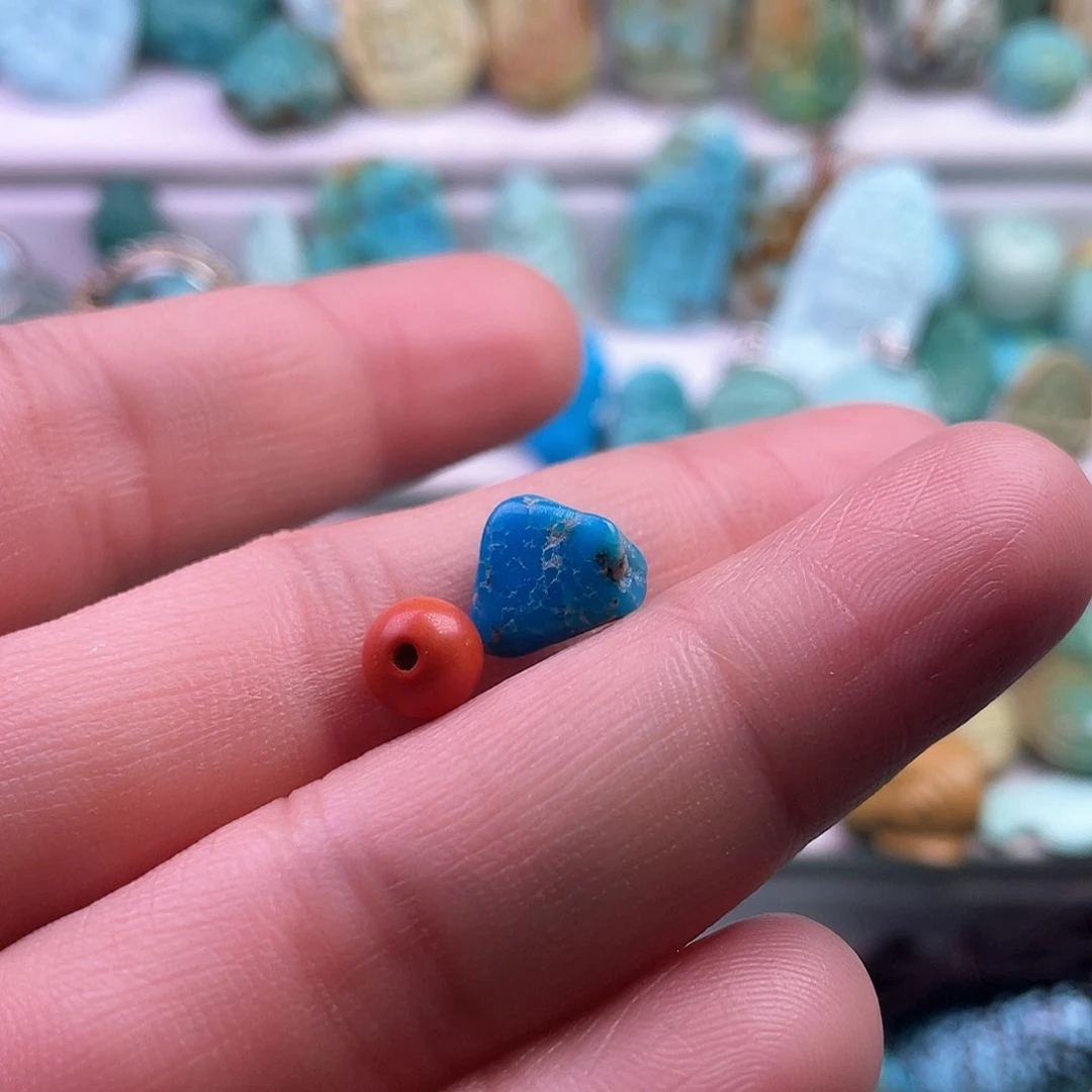 南红玛瑙颈饰未镶嵌