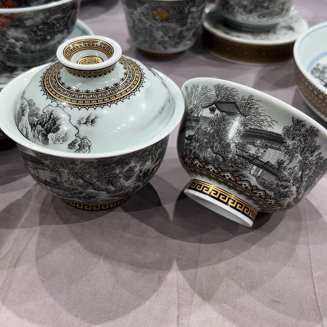 行***路瓷片景德镇瓷器精品