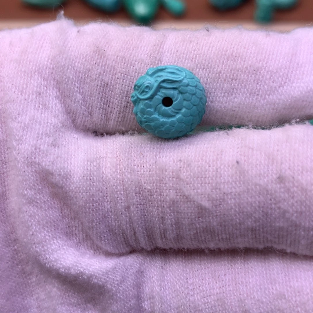 原生态散珠配珠龙扣卡12