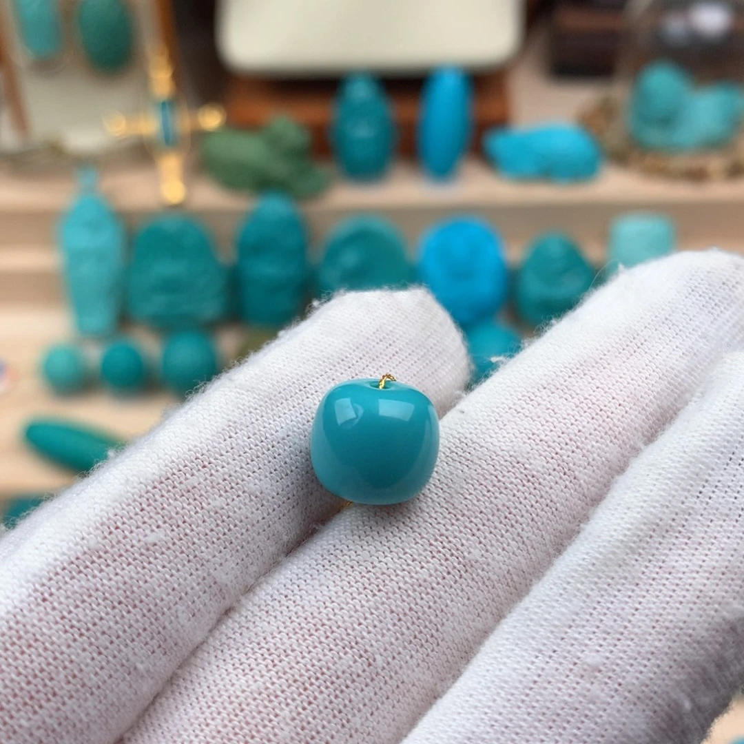 绿松石未镶嵌老型卡10.2