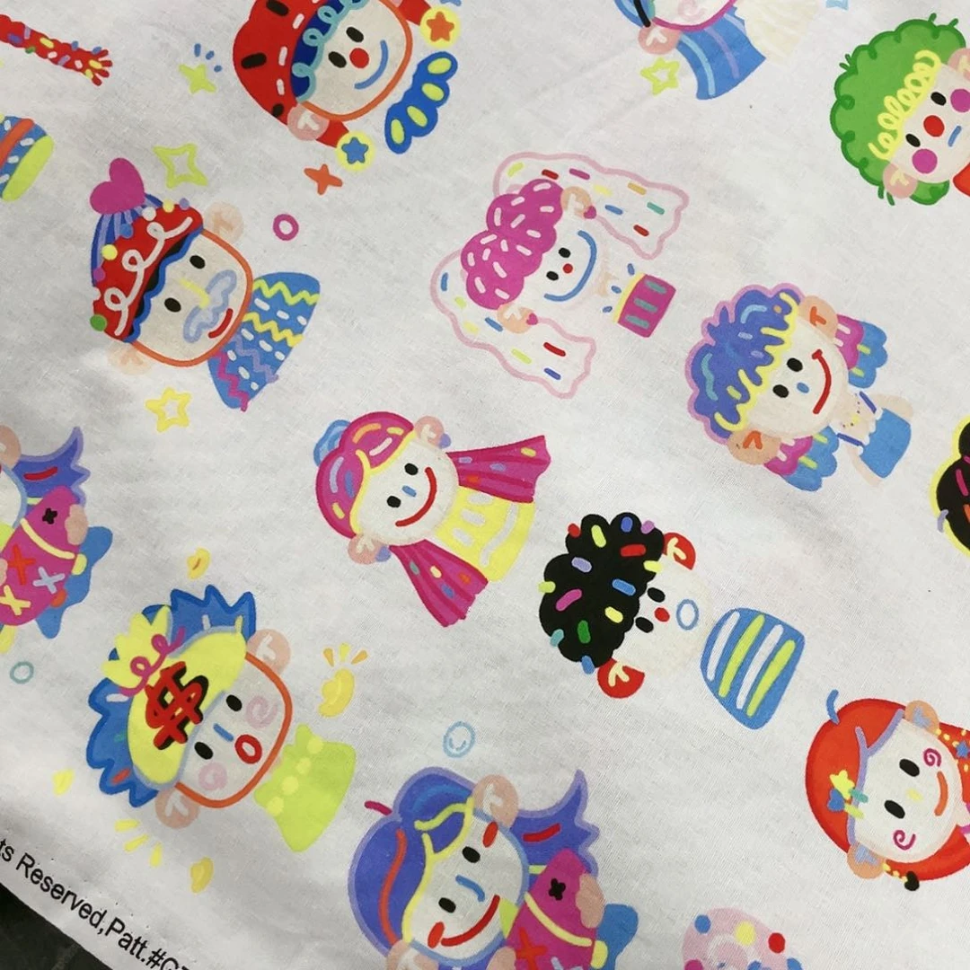 一米价纯棉平布1.1米宽果子布艺地卷