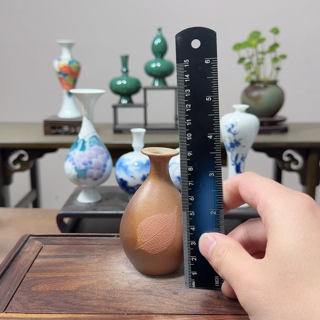 陶瓷手工非常迷你小花器