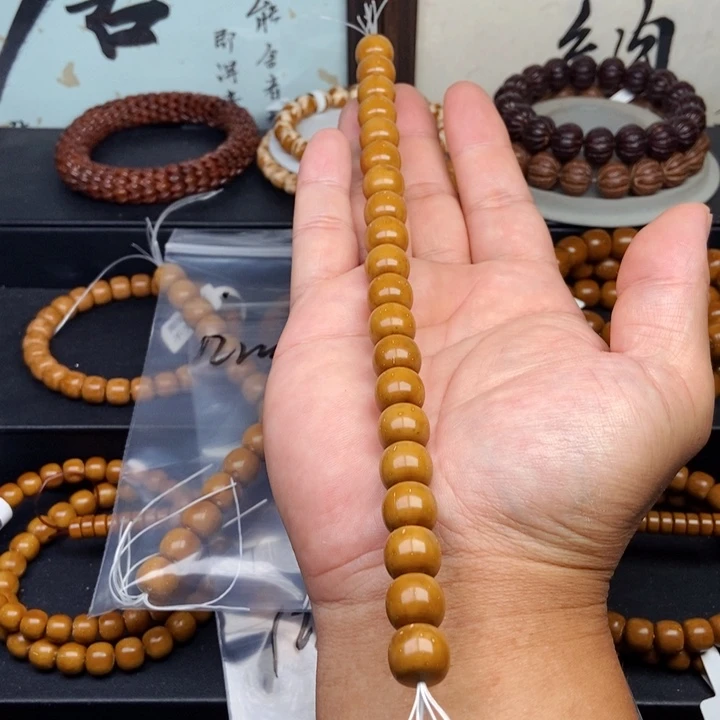 手串紫金鼠12mm天花板黄金甲短轴近实心
