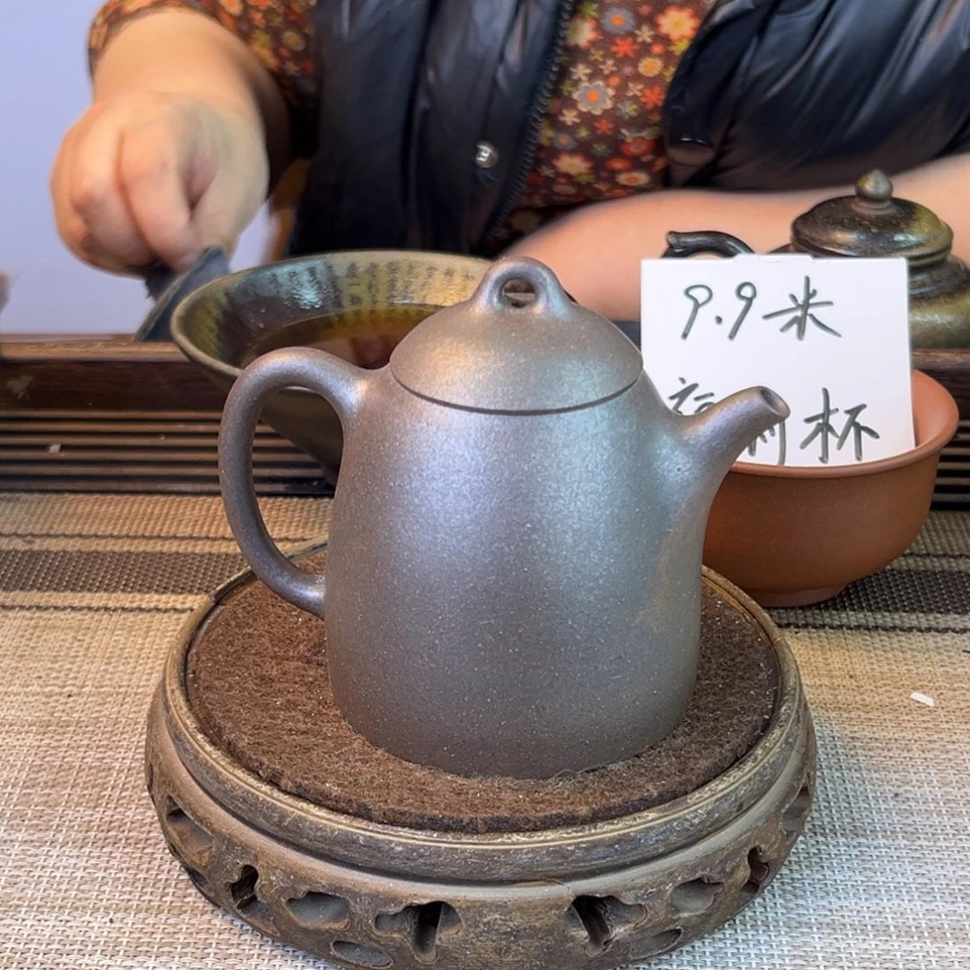 茶壶紫砂底槽清高温还原180cc