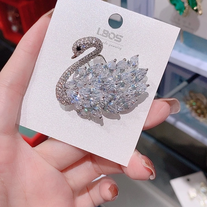 锆石铜合金奢华天鹅 经典款