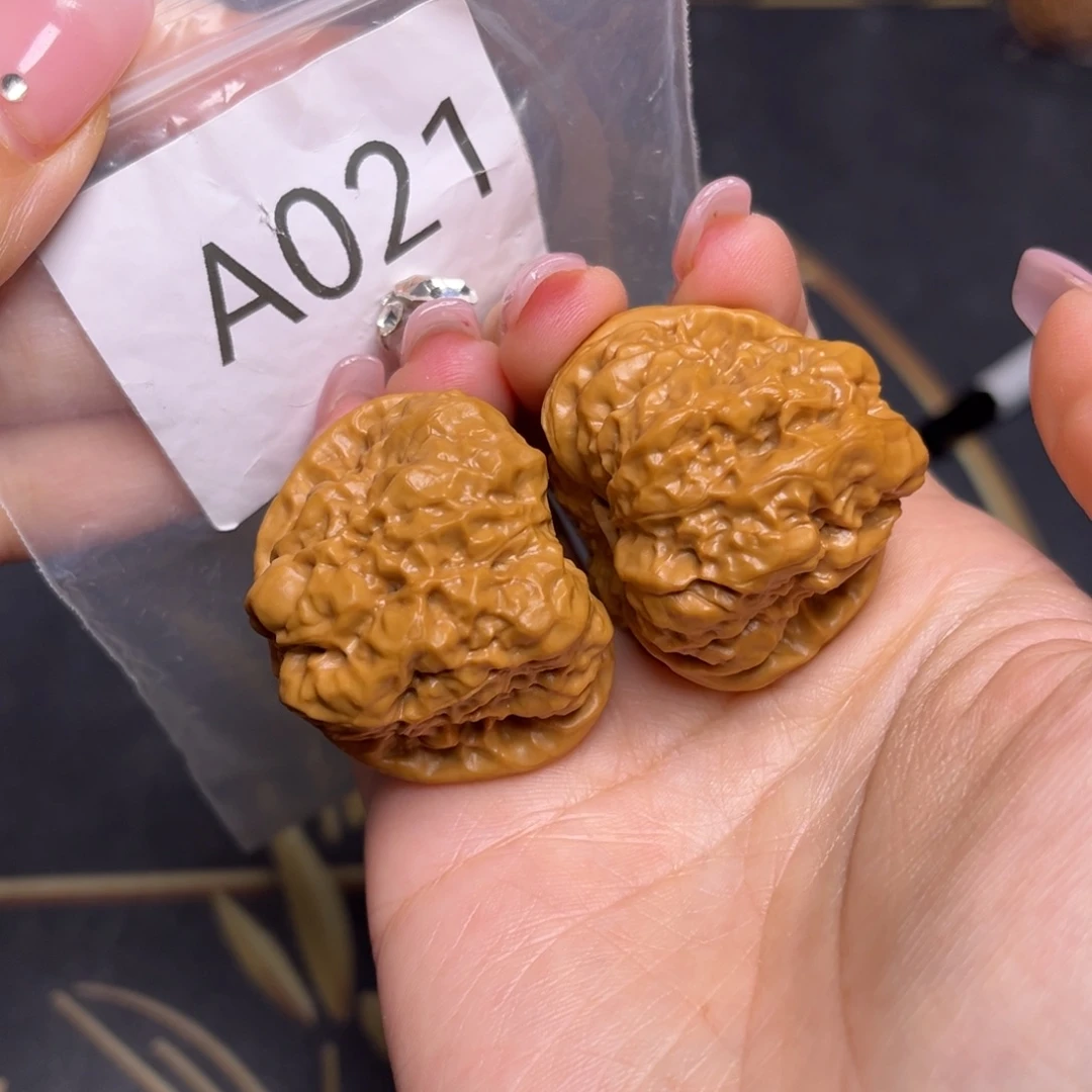 吊坠文玩核桃蛤蟆头肚子42边40.5