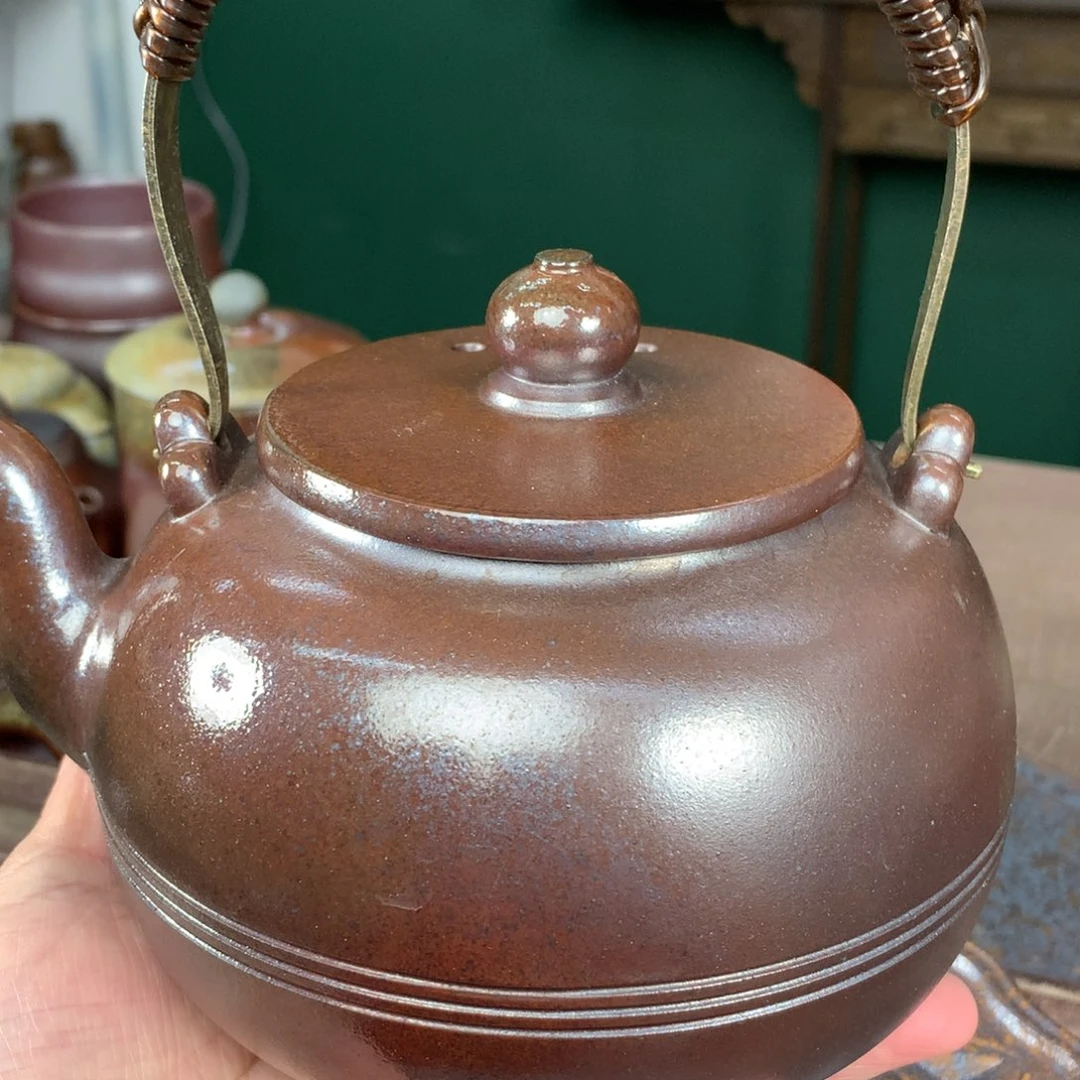 紫砂柴烧纯自然柴烧